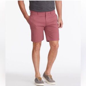 UNTUCKit men’s chino washed red shorts size 34 waist 9”